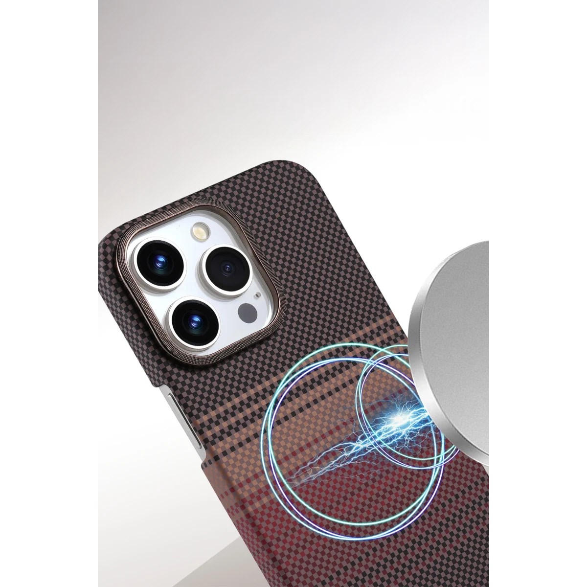 Newface Apple iPhone 14 Pro Max Vega Magsafe Kapak - Gri — görsel 5