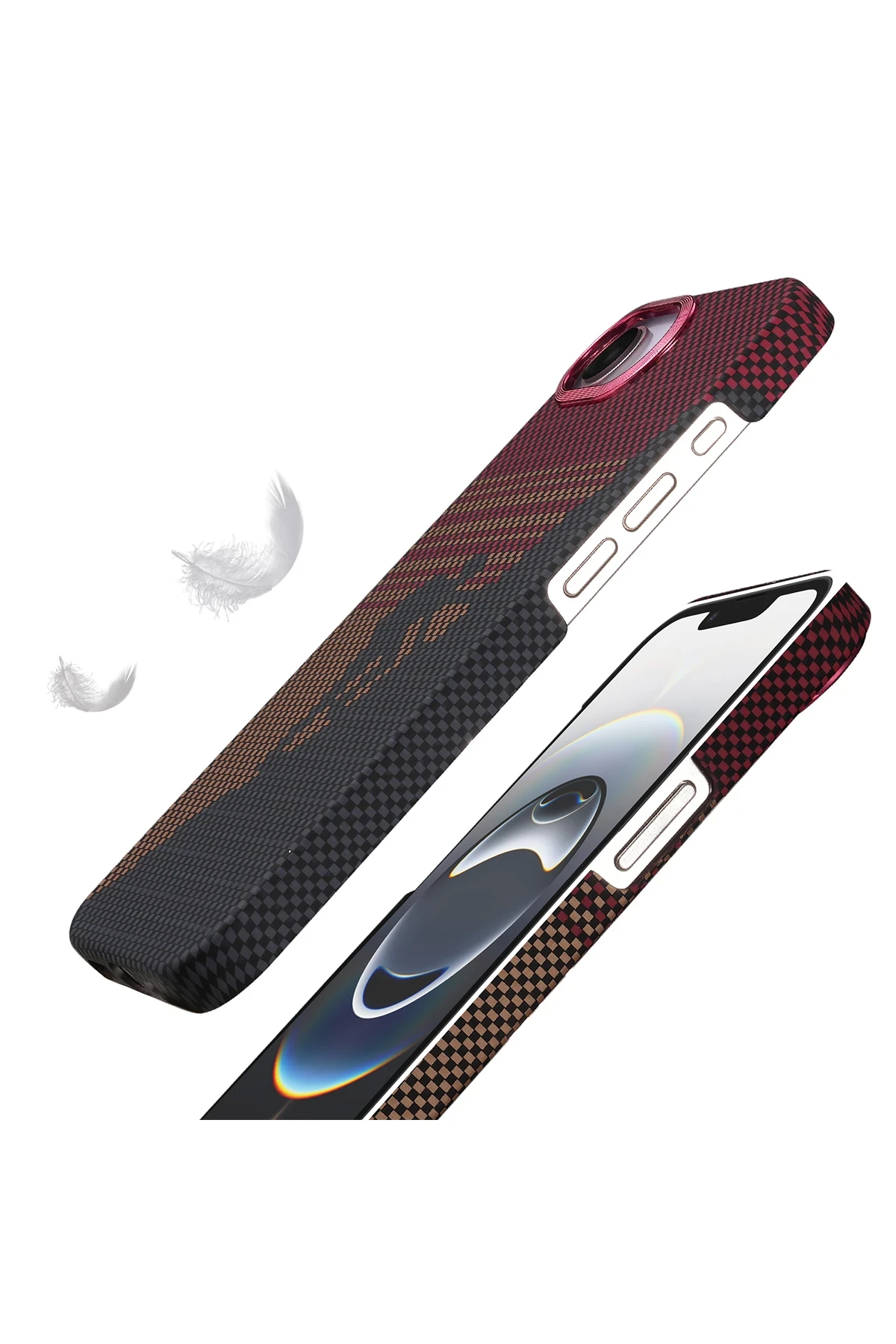 Newface Apple iPhone 16E Vega Magsafe Kapak - Gri — görsel 3