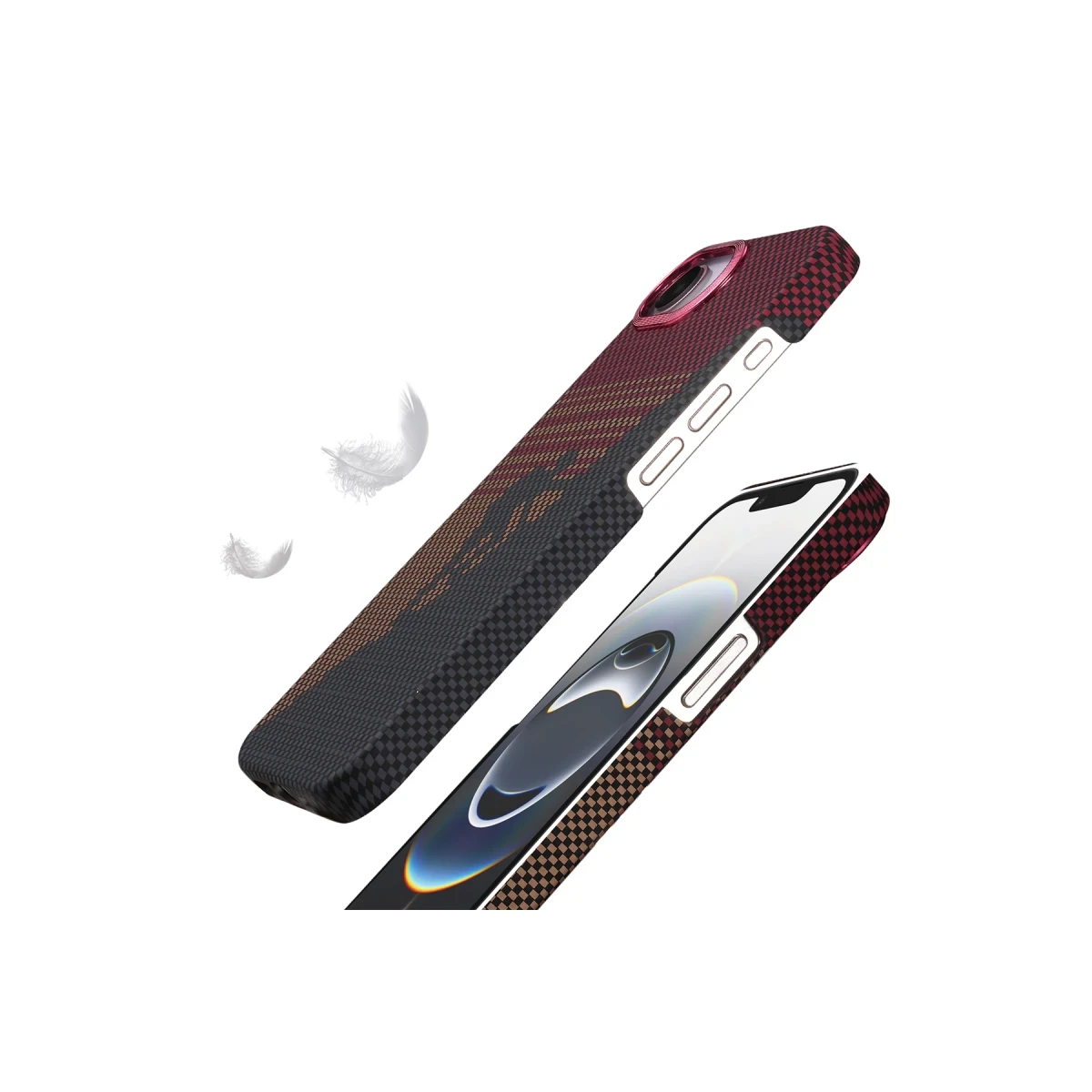 Newface Apple iPhone 16E Vega Magsafe Kapak - Gri — görsel 6