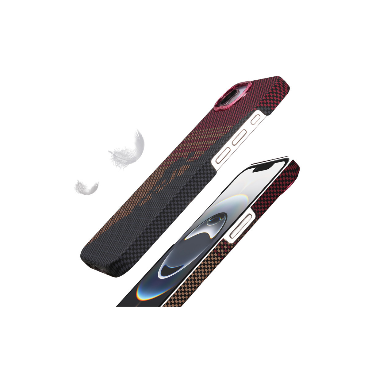 Newface Apple iPhone 16E Vega Magsafe Kapak - Gri — görsel 9