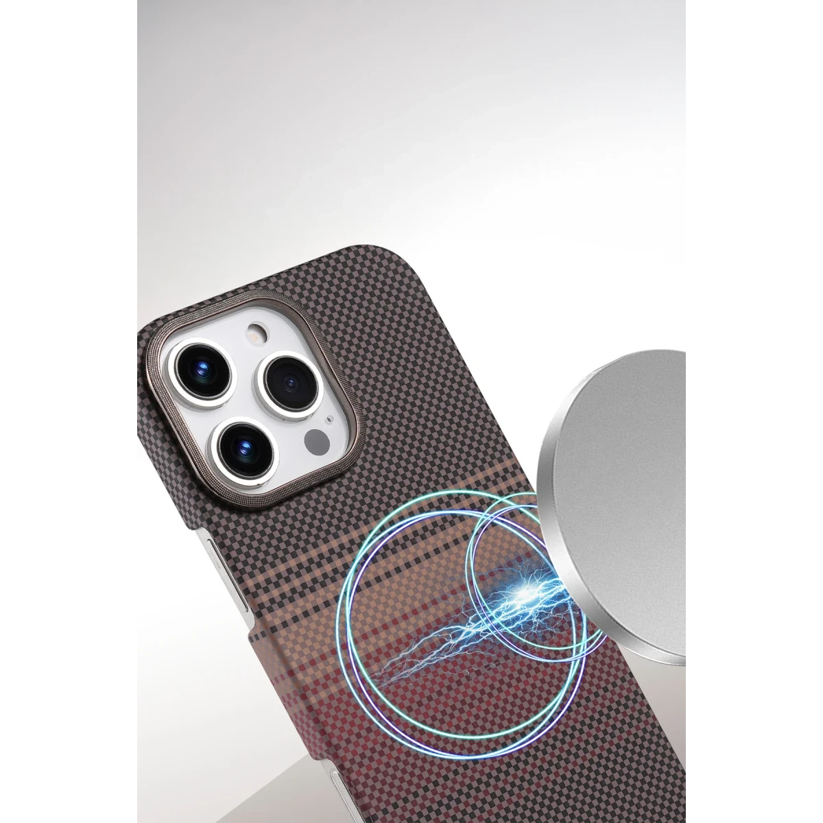 Newface Apple iPhone 16 Pro Vega Magsafe Kapak - Gri — görsel 5