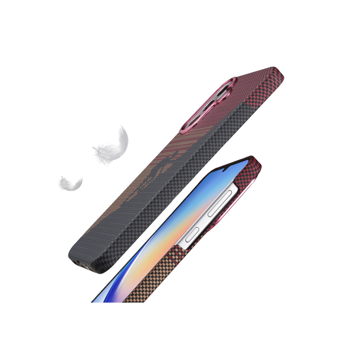 Newface Samsung Galaxy A36 Vega Magsafe Kapak - Gri — görsel 9