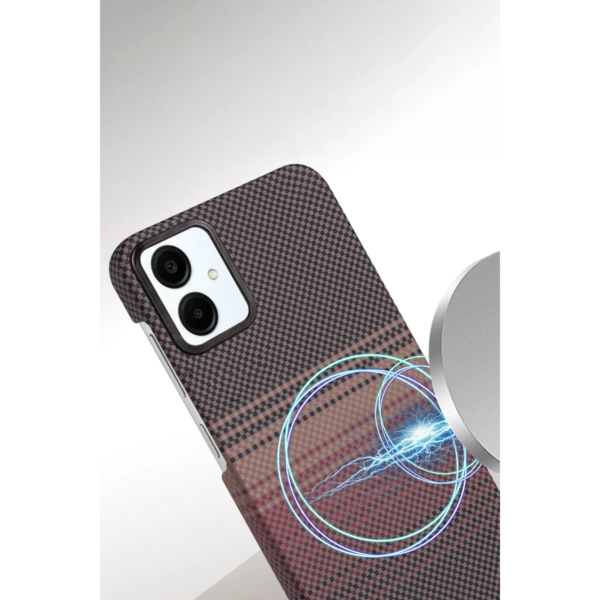 Newface Samsung Galaxy A06 Vega Magsafe Kapak - Gri — görsel 5