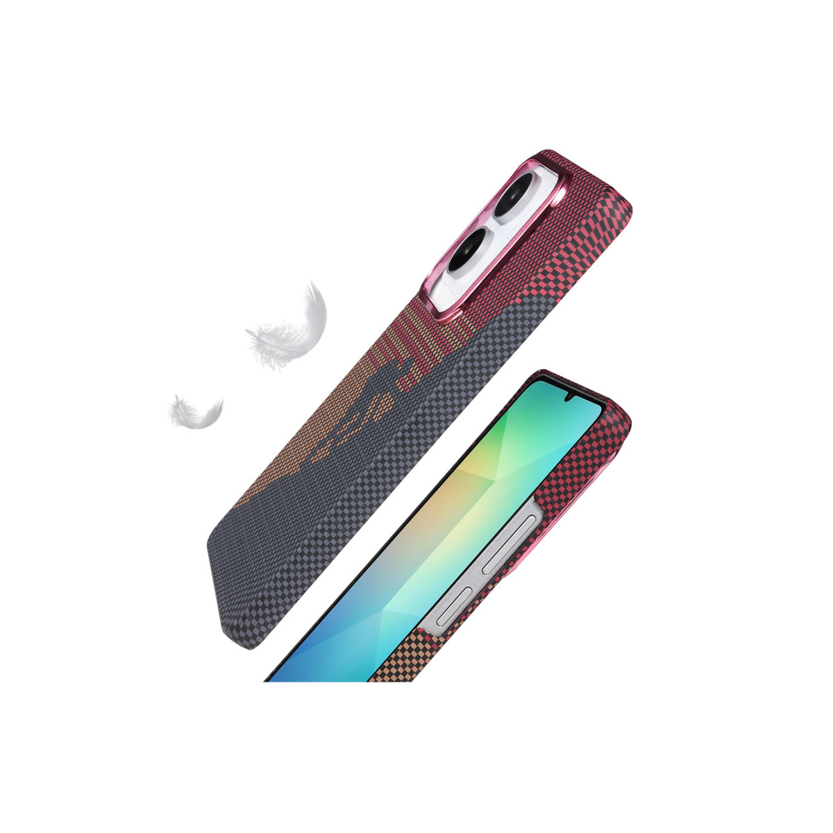 Newface Samsung Galaxy A06 Vega Magsafe Kapak - Gri — görsel 9
