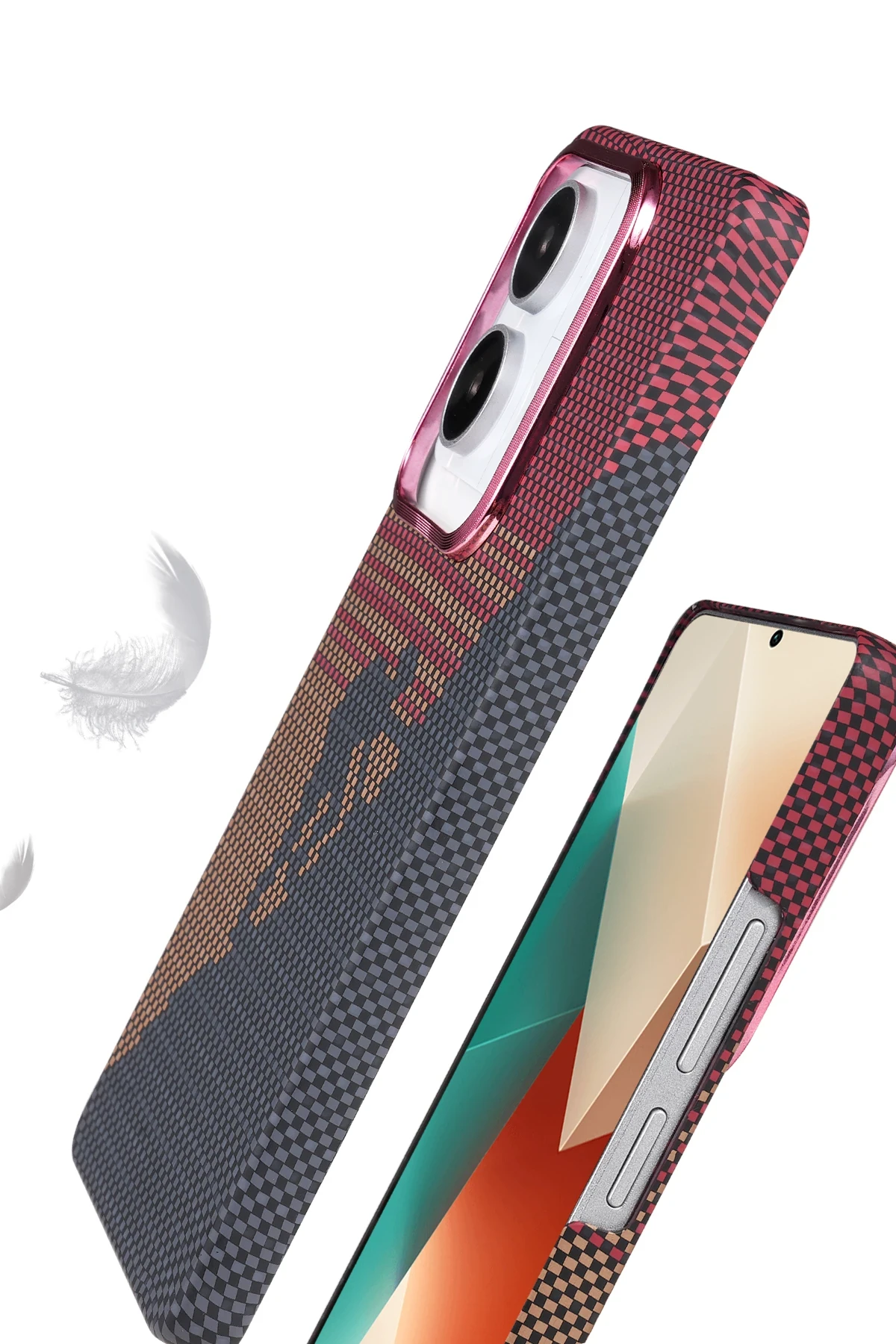 Newface Xiaomi Redmi Note 13 Pro 4G Vega Magsafe Kapak - Gri — görsel 3