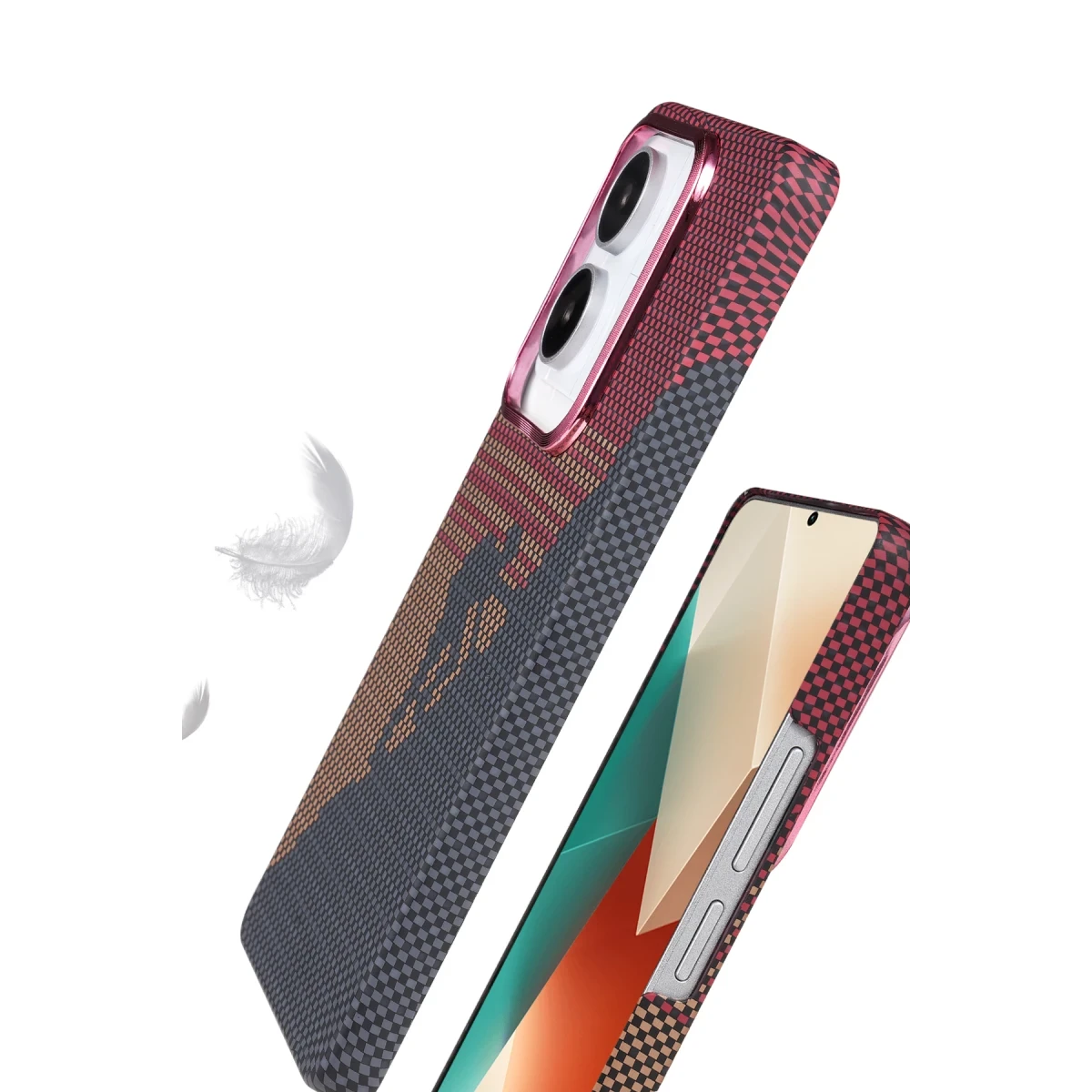 Newface Xiaomi Redmi Note 13 Pro 4G Vega Magsafe Kapak - Gri — görsel 6