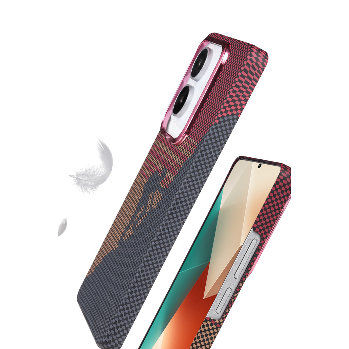 Newface Xiaomi Redmi Note 13 Pro 4G Vega Magsafe Kapak - Gri — görsel 9