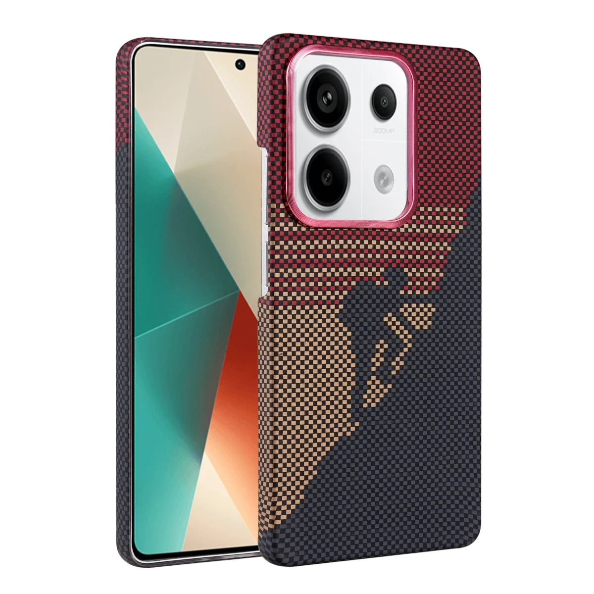 Newface Xiaomi Redmi Note 13 Pro 4G Vega Magsafe Kapak - Kırmızı