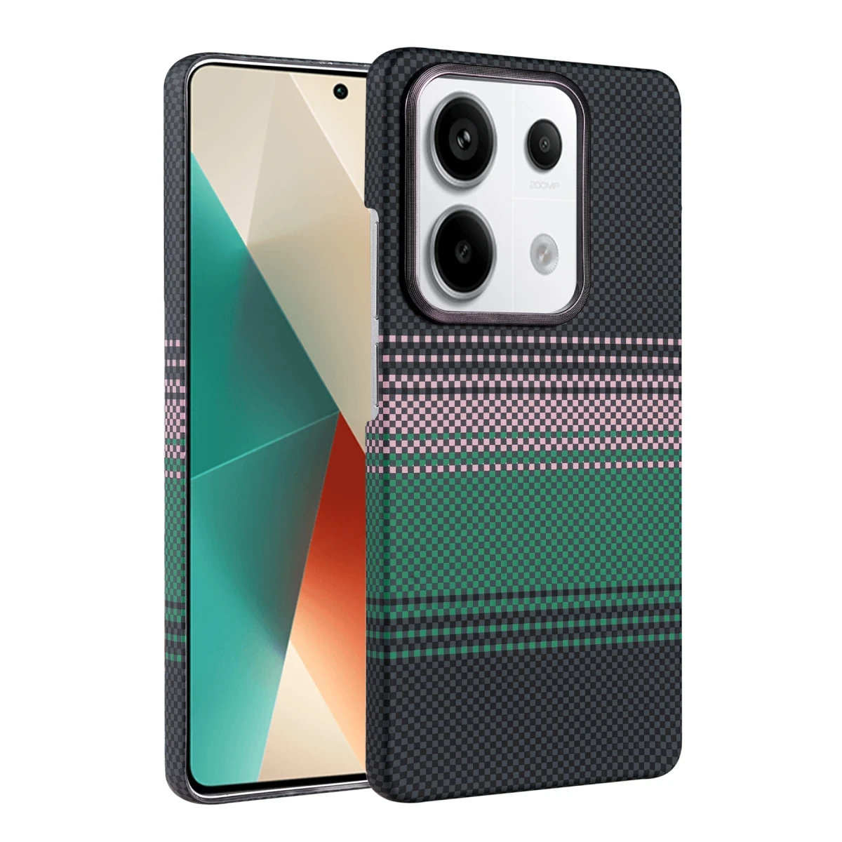 Newface Xiaomi Redmi Note 13 Pro 4G Vega Magsafe Kapak - Yeşil