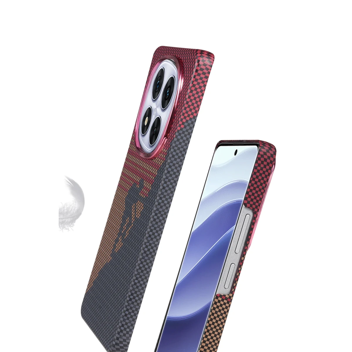 Newface Xiaomi Redmi Note 14 Pro Plus Vega Magsafe Kapak - Gri — görsel 6