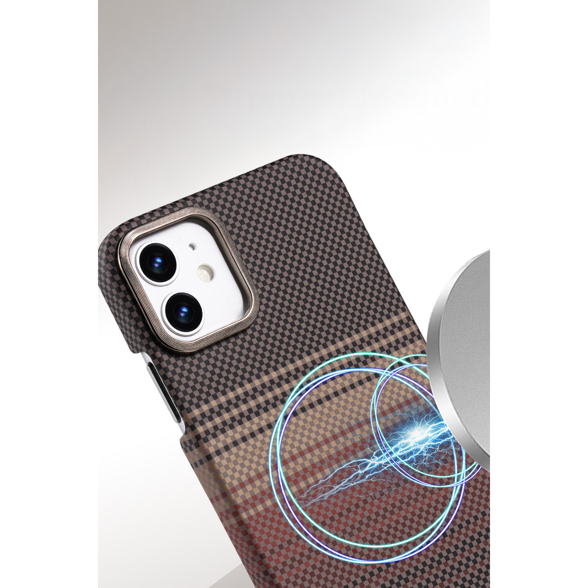 Newface Apple iPhone 14 Vega Magsafe Kapak - Gri — görsel 8