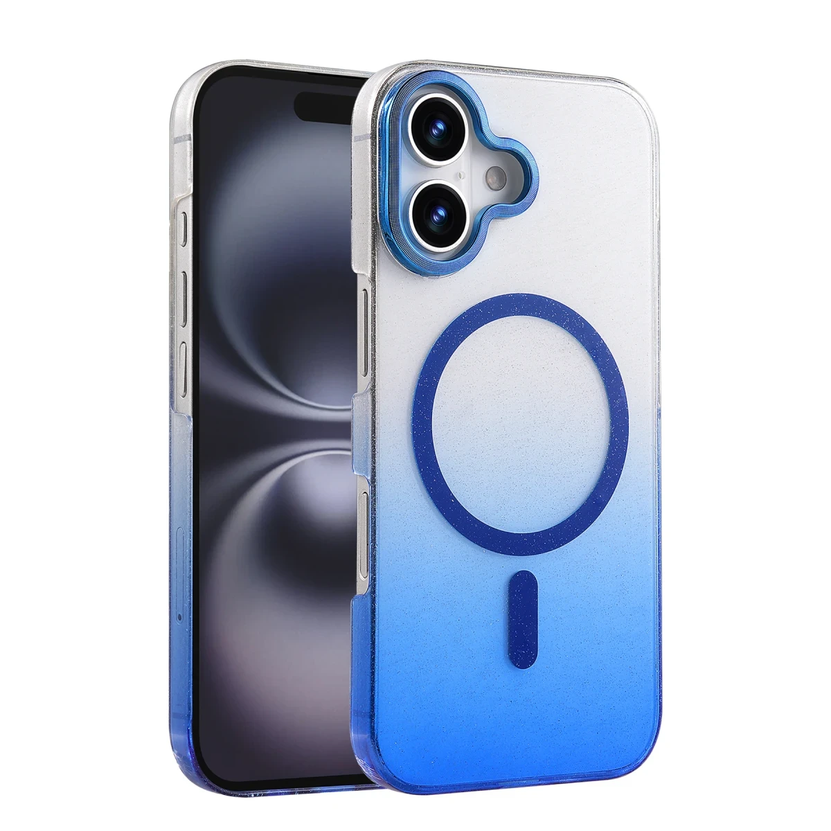 Newface Apple iPhone 16 Plus Glossy Magsafe Kapak - Mavi — görsel 4