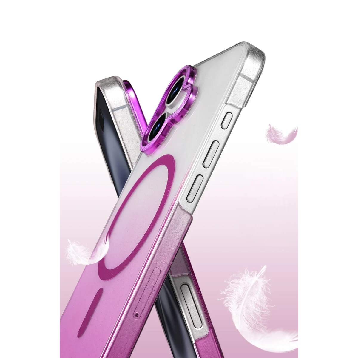 Newface Apple iPhone 16 Plus Glossy Magsafe Kapak - Mavi — görsel 6