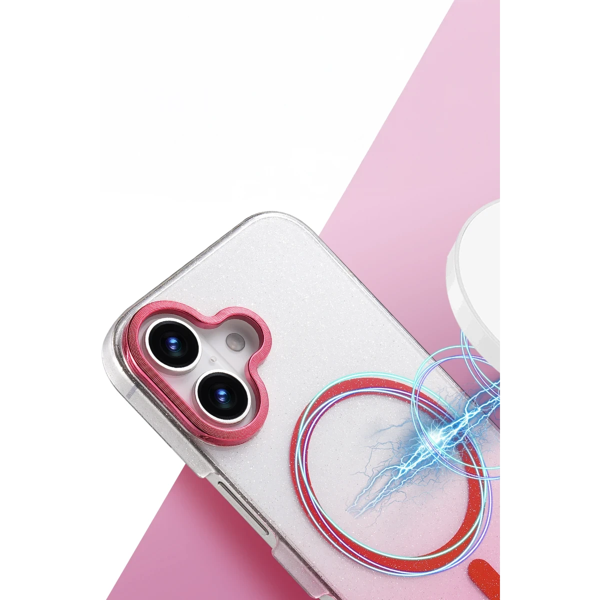 Newface Apple iPhone 16 Glossy Magsafe Kapak - Mavi — görsel 5