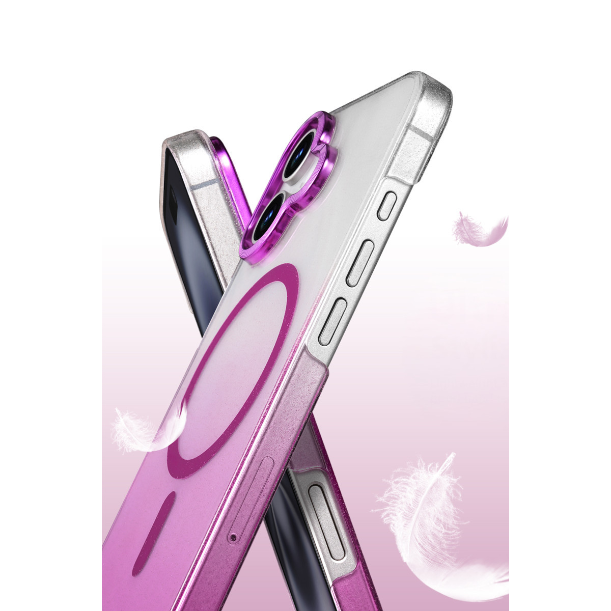 Newface Apple iPhone 16 Glossy Magsafe Kapak - Mavi — görsel 9