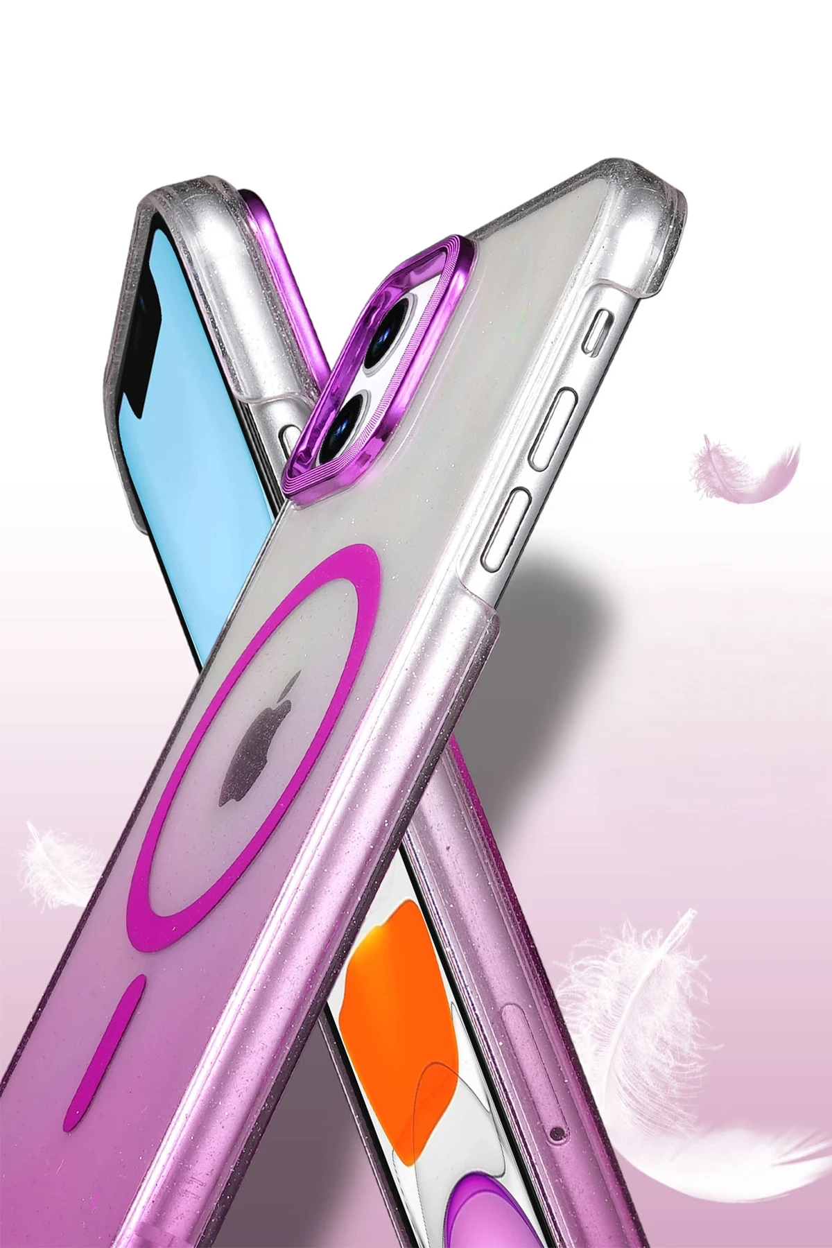 Newface Apple iPhone 11 Glossy Magsafe Kapak - Mavi — görsel 3