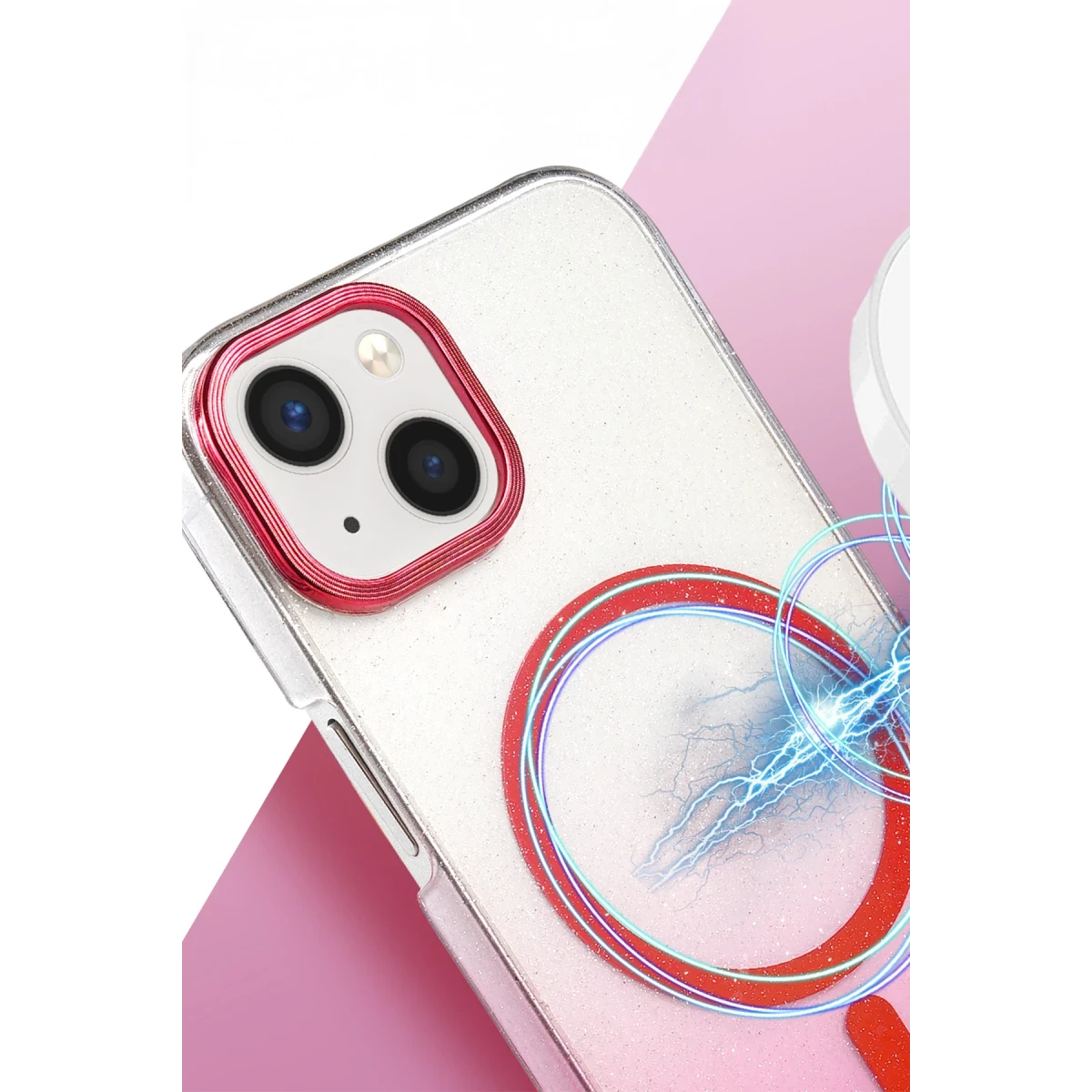 Newface Apple iPhone 14 Glossy Magsafe Kapak - Mavi — görsel 5