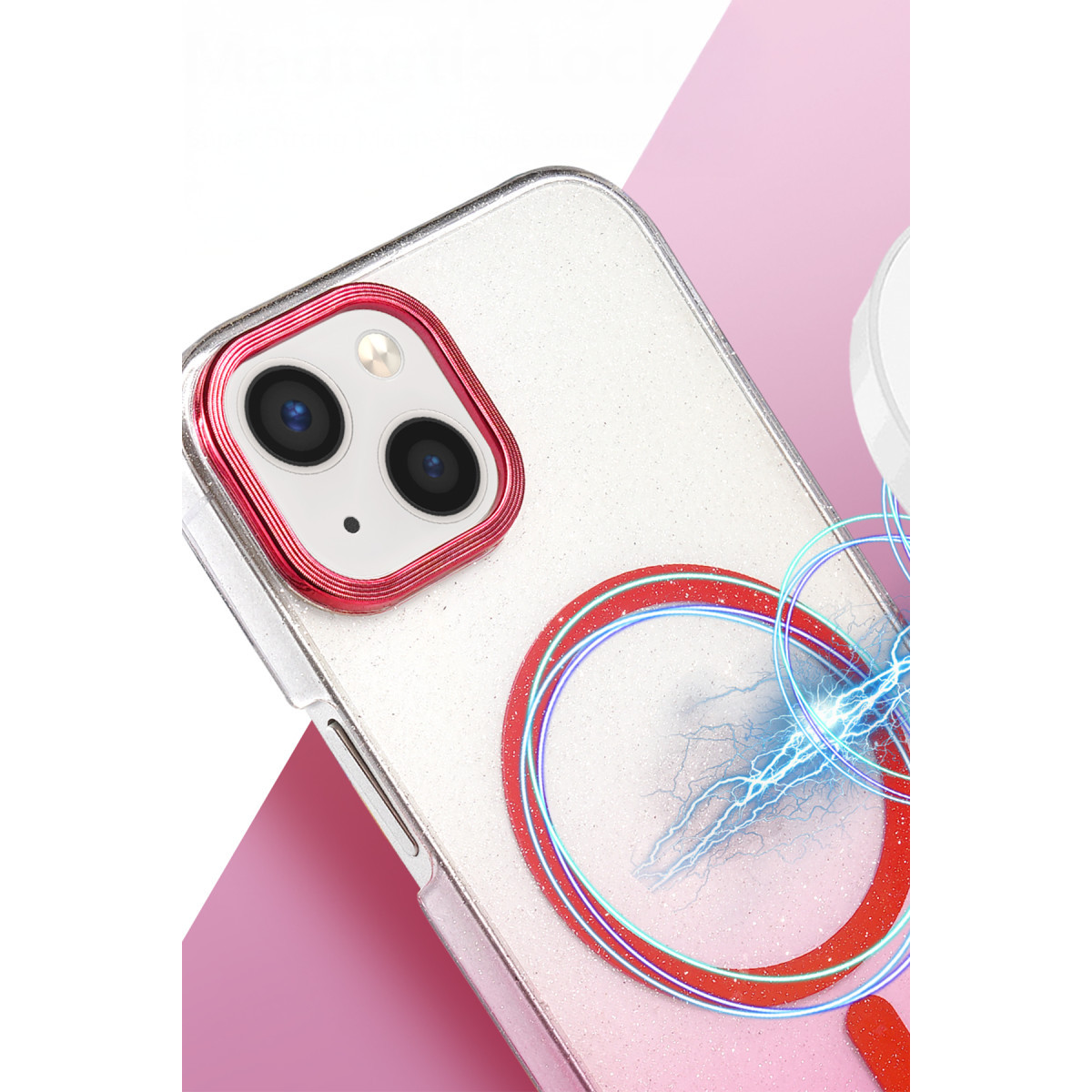 Newface Apple iPhone 14 Glossy Magsafe Kapak - Mavi — görsel 8