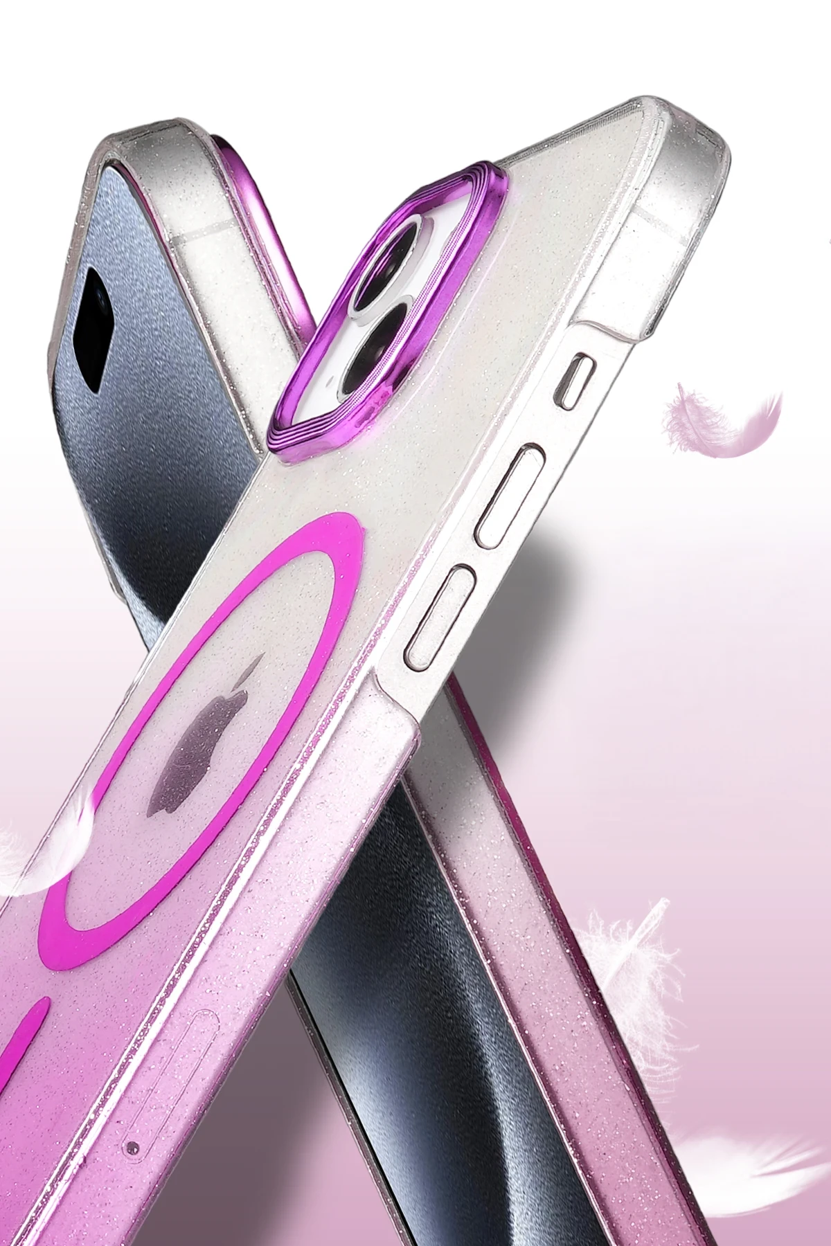 Newface Apple iPhone 14 Glossy Magsafe Kapak - Mavi — görsel 3