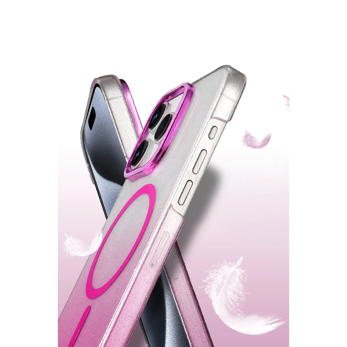 Newface Apple iPhone 14 Pro Max Glossy Magsafe Kapak - Mavi — görsel 6