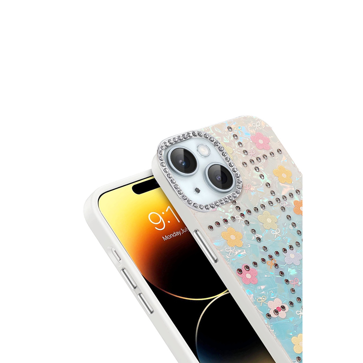 Newface Apple iPhone 14 Deco Desenli Kapak - Desen 1 — görsel 8