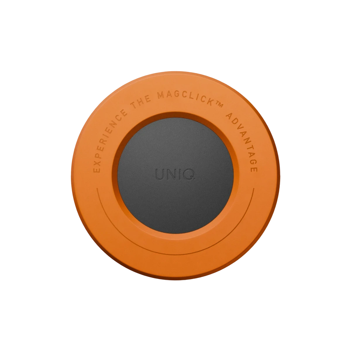 Uniq Snapmount Magclick Telefon ve Tablet İçin 360 Dönen Manyetik Magsafe Tutucu - Turuncu