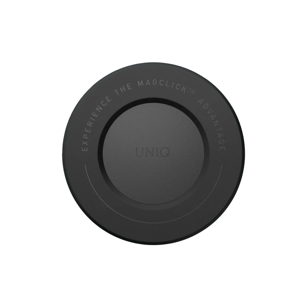 Uniq Snapmount Magclick Telefon ve Tablet İçin 360 Dönen Manyetik Magsafe Tutucu - Siyah