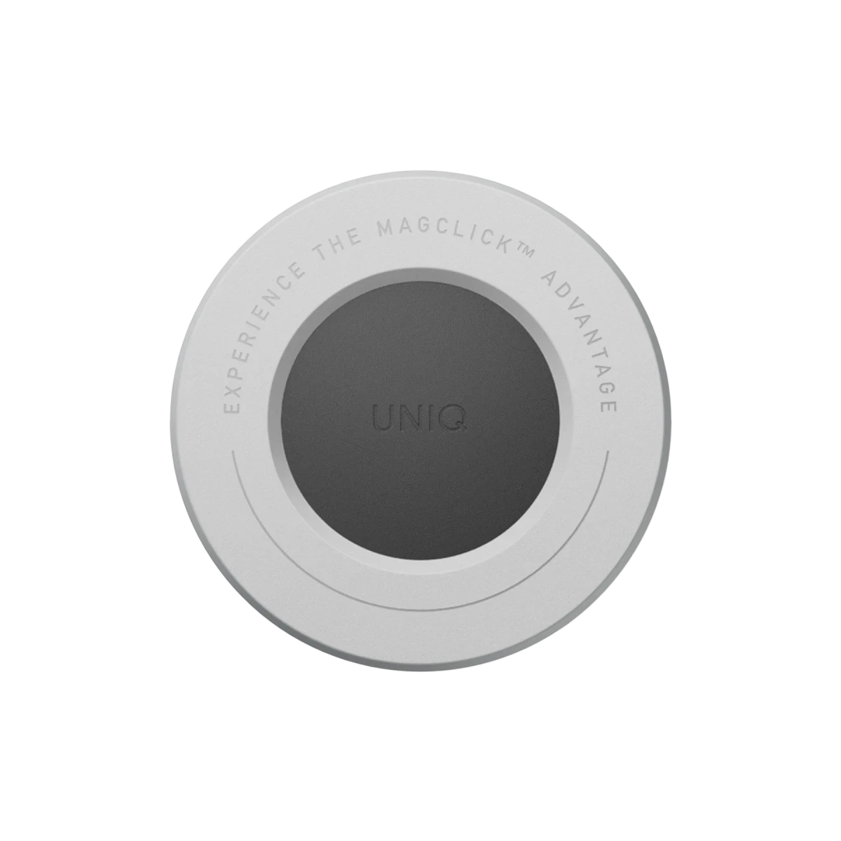 Uniq Snapmount Magclick Telefon ve Tablet İçin 360 Dönen Manyetik Magsafe Tutucu - Gri