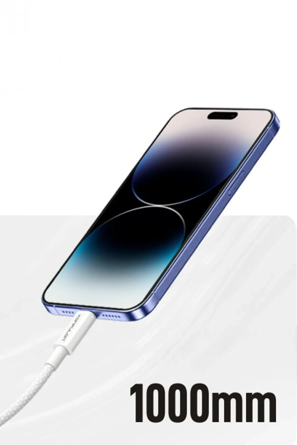 Konfulon DC79 1M 3A USB to Lightning Hızlı Şarj Kablo - Beyaz — görsel 2