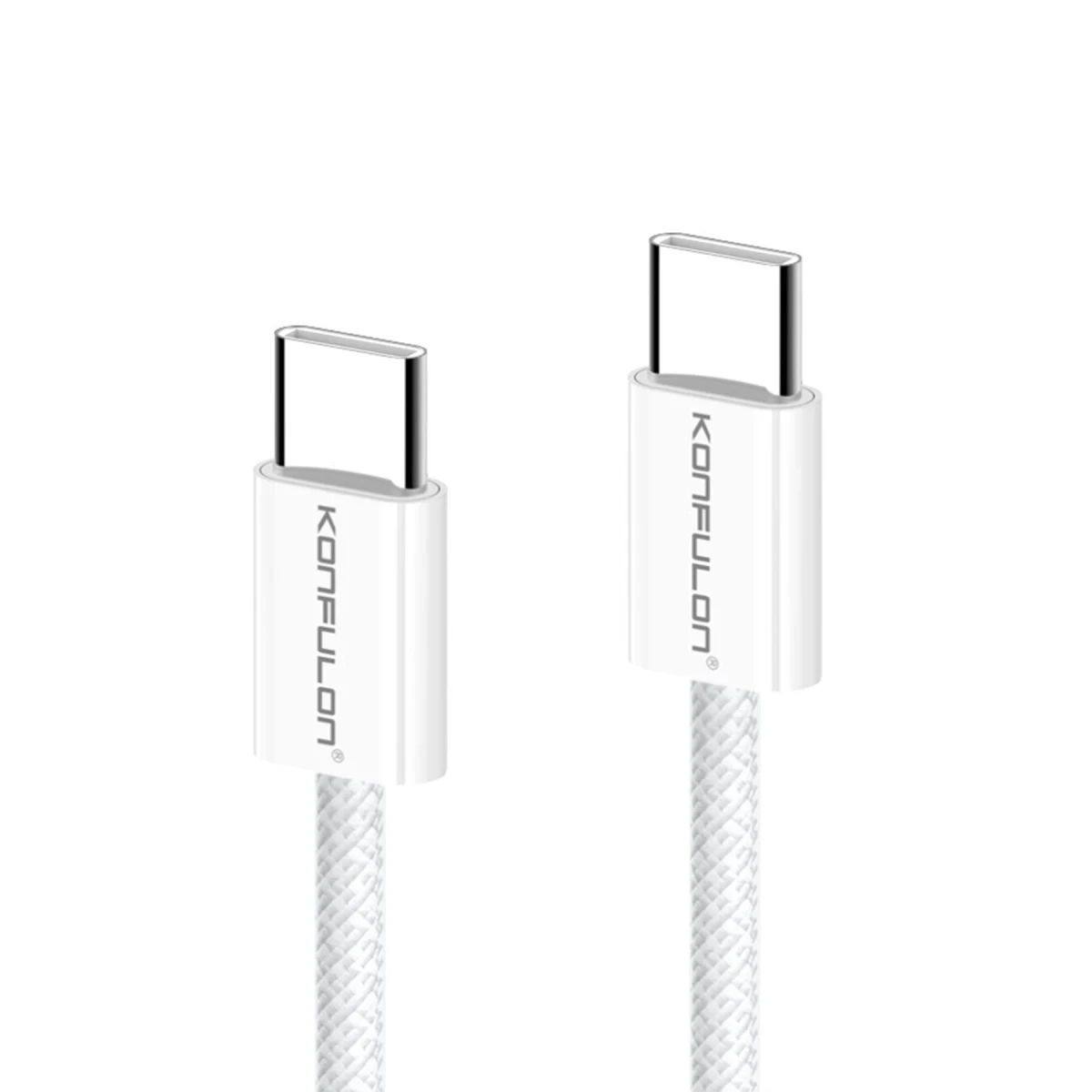 Konfulon DC82 1M 60W Type-C to Type-C  PD Hızlı Şarj Kablo - Beyaz — görsel 6