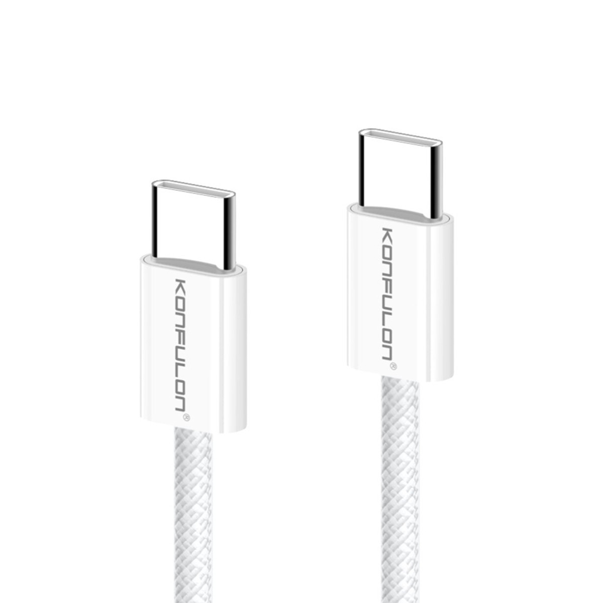 Konfulon DC82 1M 60W Type-C to Type-C  PD Hızlı Şarj Kablo - Beyaz — görsel 11