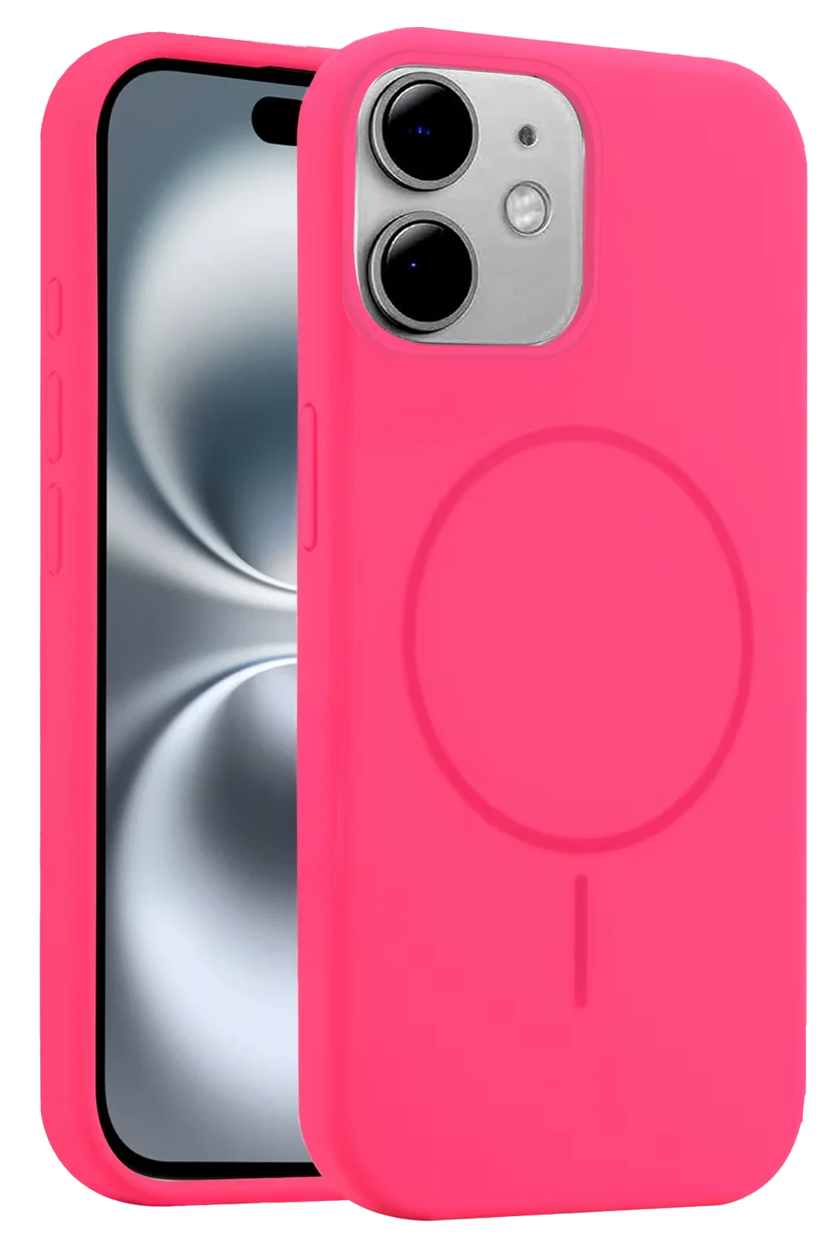 Joko Apple iPhone 11 Kılıf Jully Magsafe Kapak - Pembe