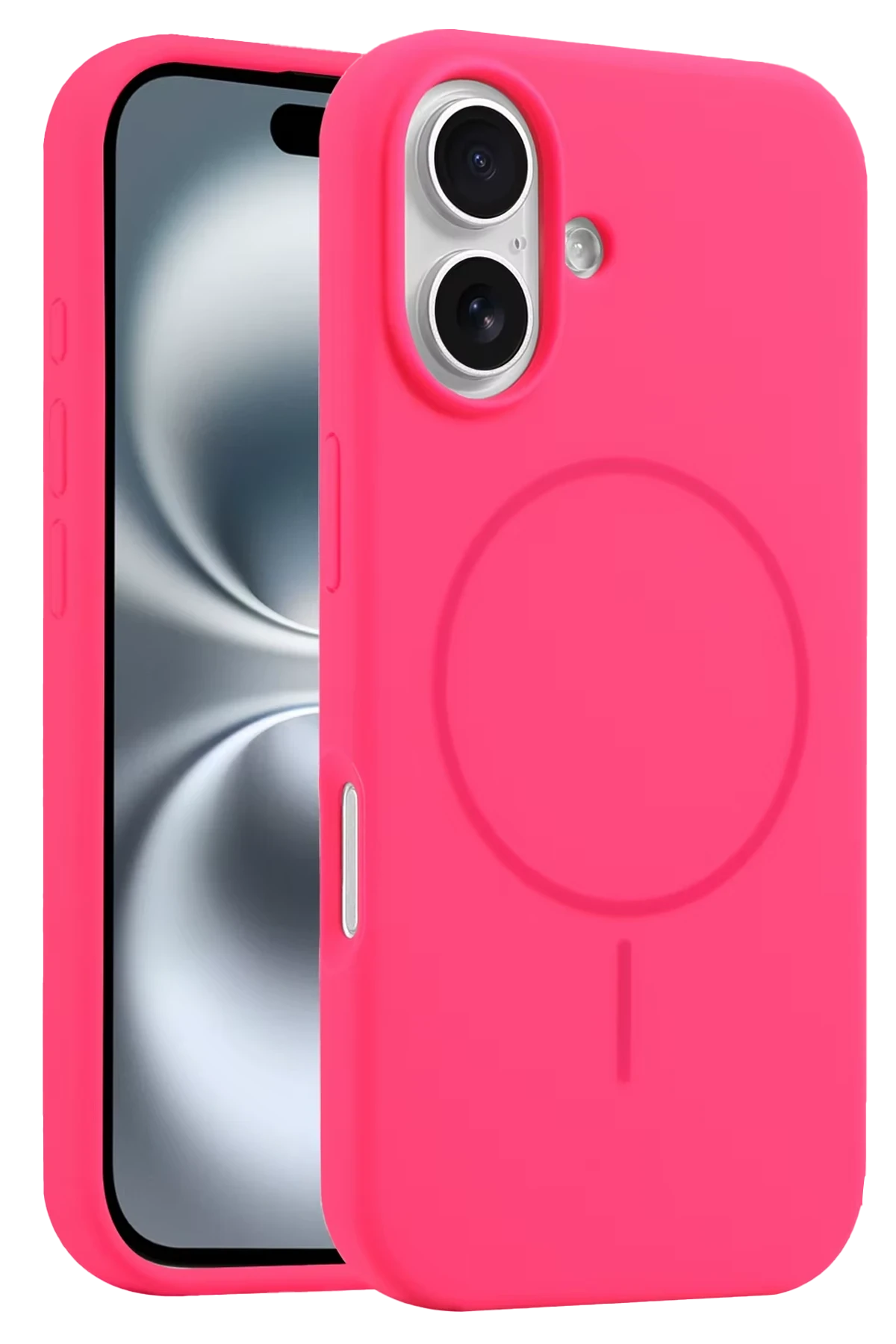 Joko iPhone 16 Kılıf Jully Magsafe Kapak - Pembe