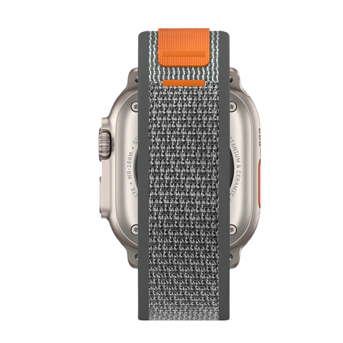 Keephone Apple Watch Ultra 2 49mm Musse Kumaş Kordon - Siyah