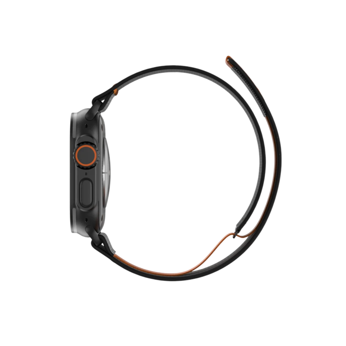 Keephone Apple Watch Ultra 2 49mm Musse Kumaş Kordon - Gri