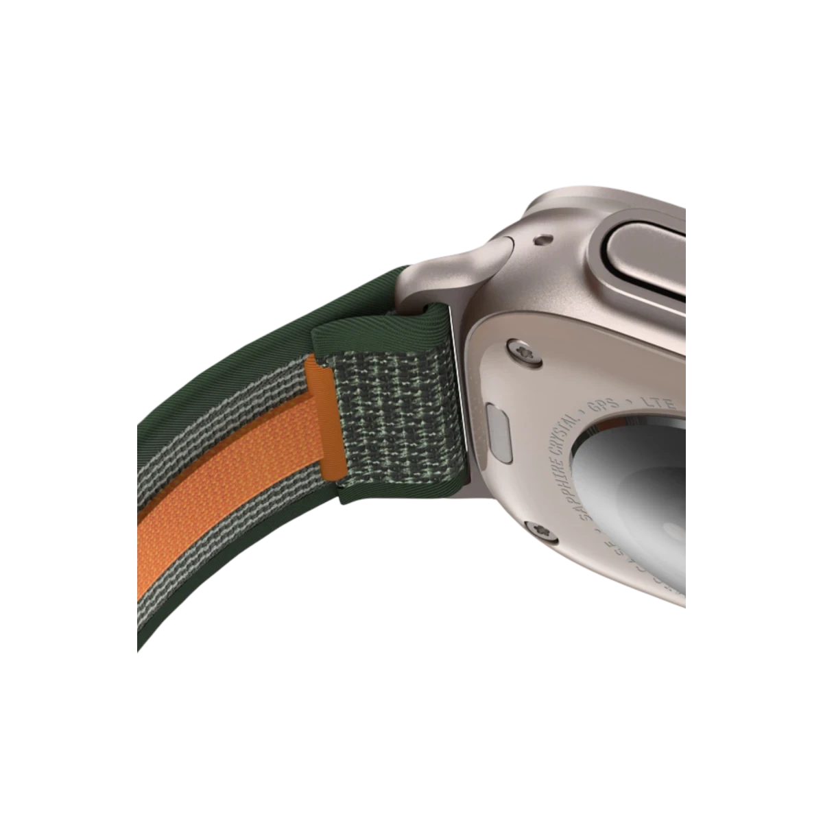 Keephone Apple Watch Ultra 2 49mm Musse Kumaş Kordon - Gri