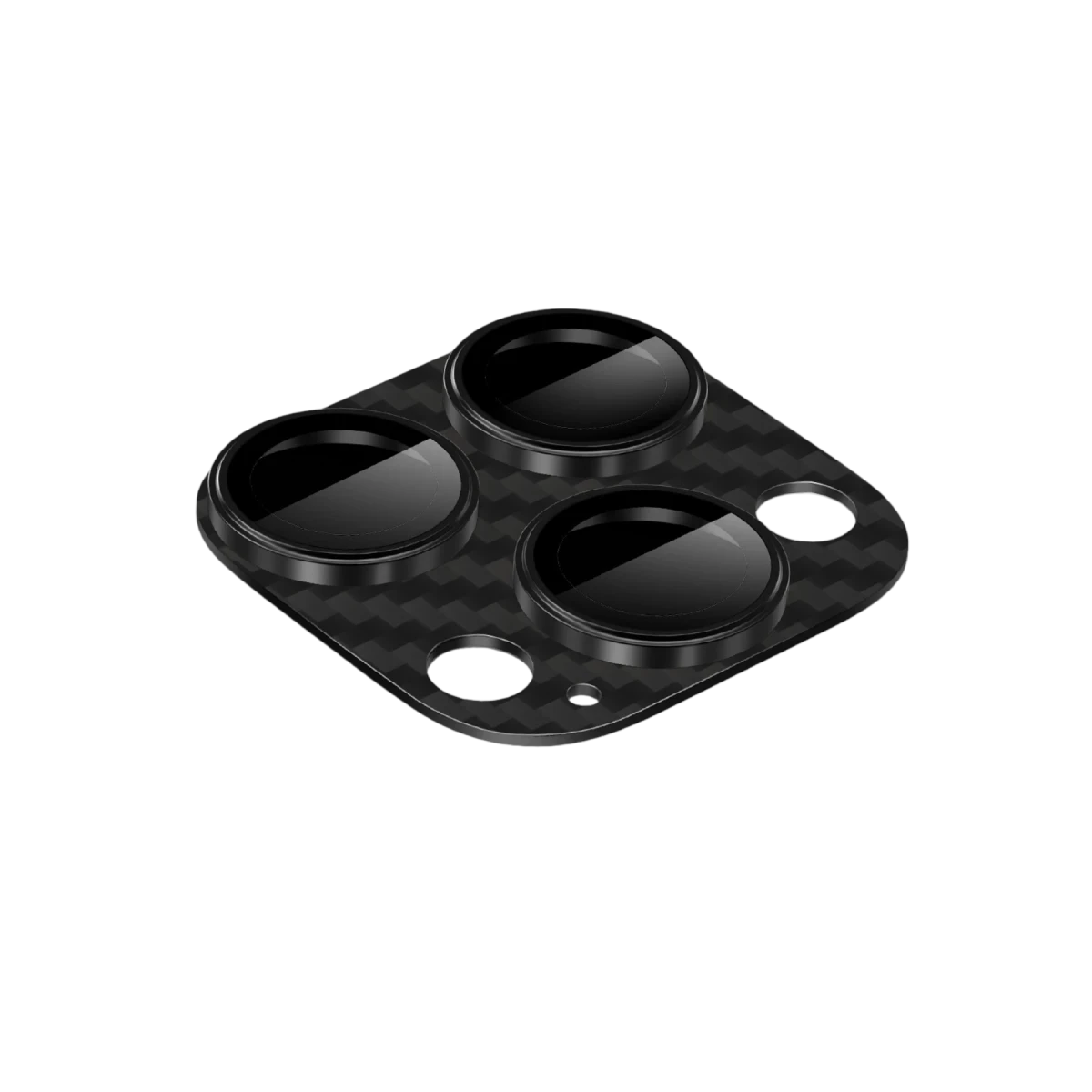 Keephone Apple iPhone 16 Pro Max Kevlar Kamera Lens - Siyah
