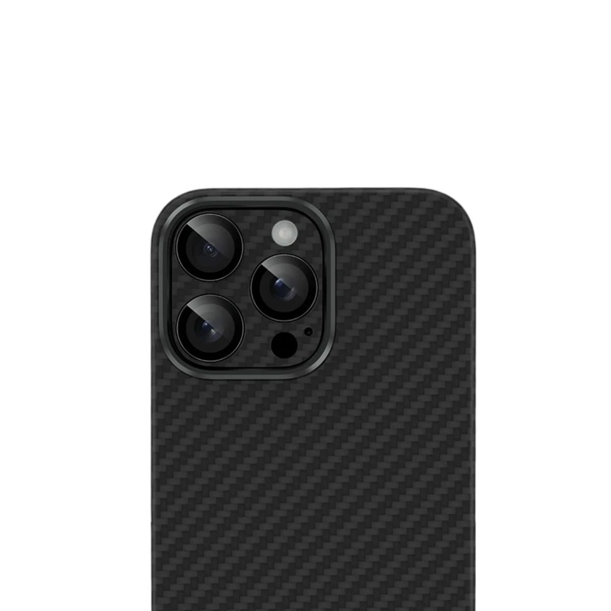 Keephone Apple iPhone 16 Pro Max Kevlar Kamera Lens - Siyah 2