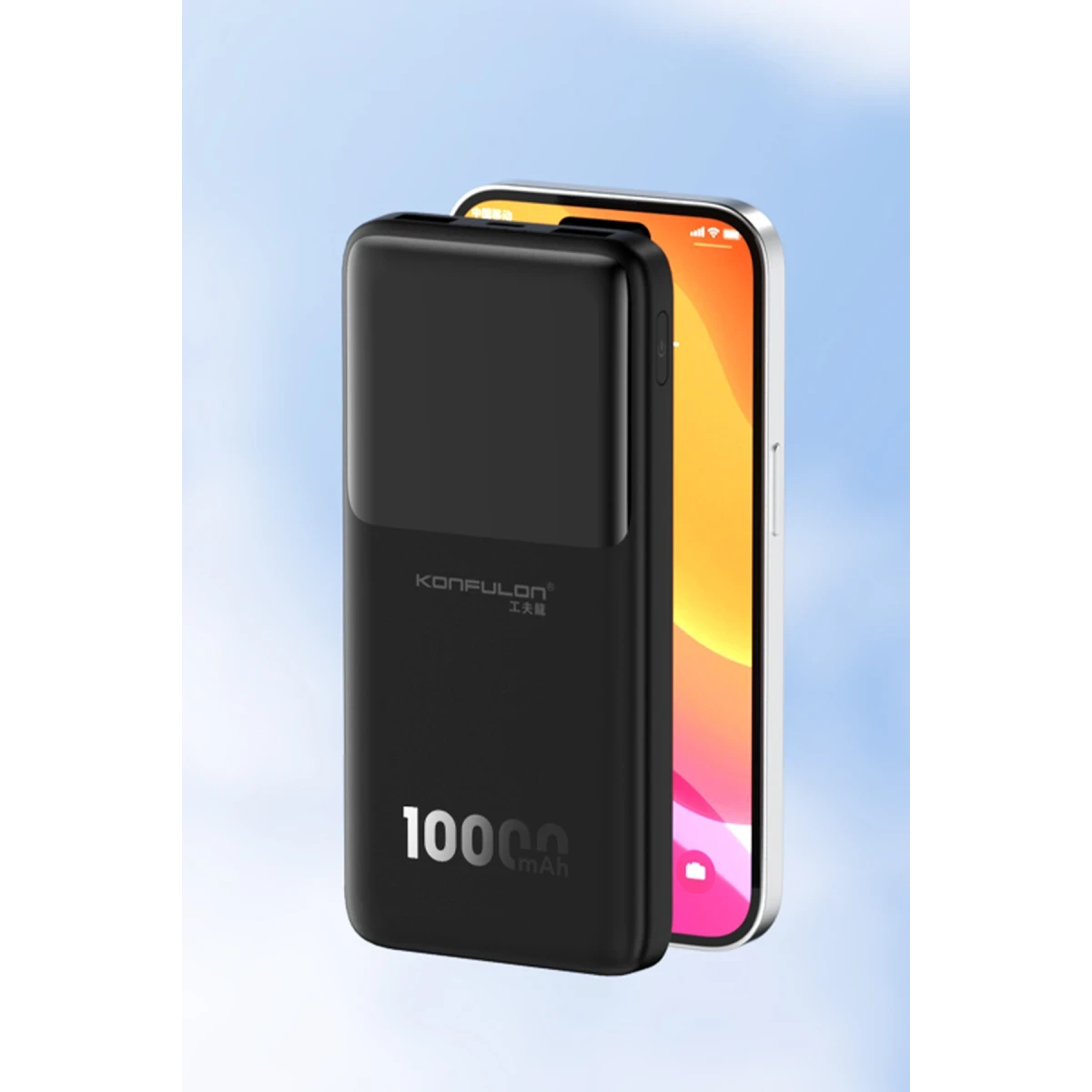 Konfulon A35 10.000 mAh 15W Mini Powerbank - Siyah — görsel 7