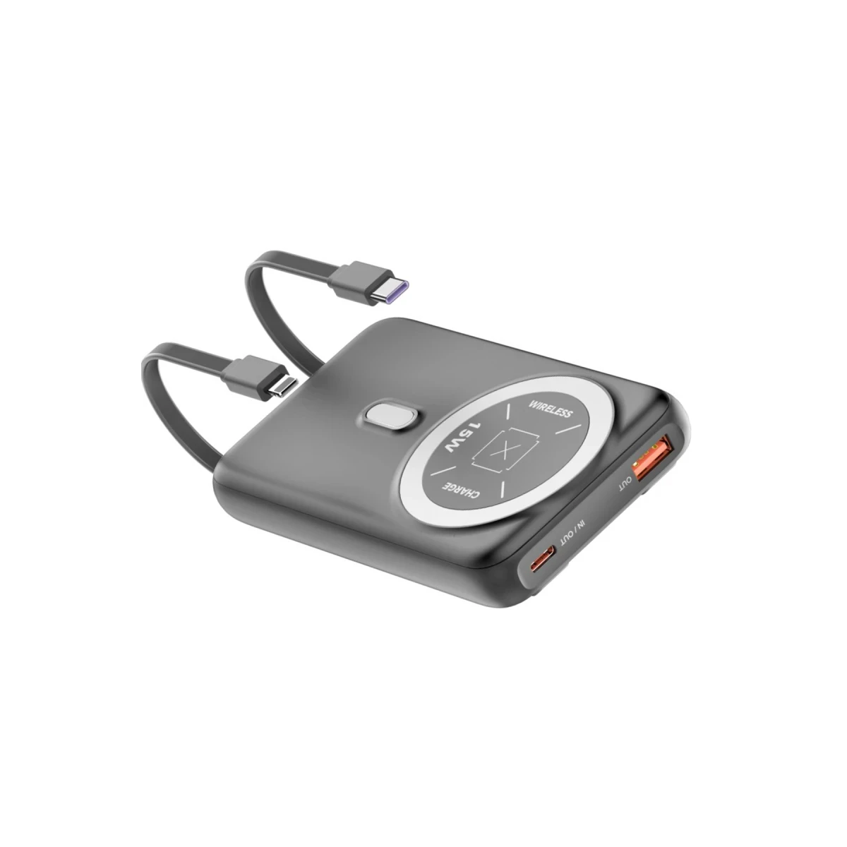 Joko J39 10.000 mAh 20W PD Dahili Kablolu Magsafe Powerbank - Siyah — görsel 7