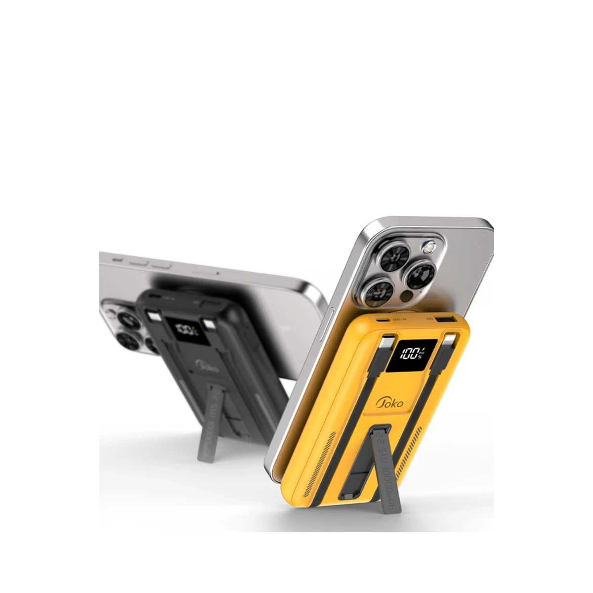 Joko J39 10.000 mAh 20W PD Dahili Kablolu Magsafe Powerbank - Siyah — görsel 10