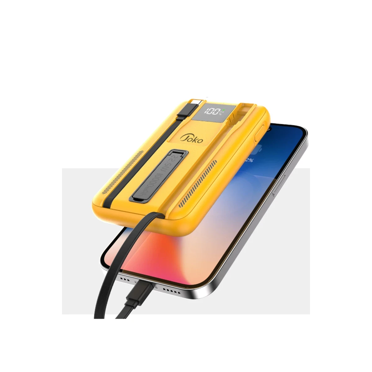Joko J39 10.000 mAh 20W PD Dahili Kablolu Magsafe Powerbank - Siyah — görsel 11