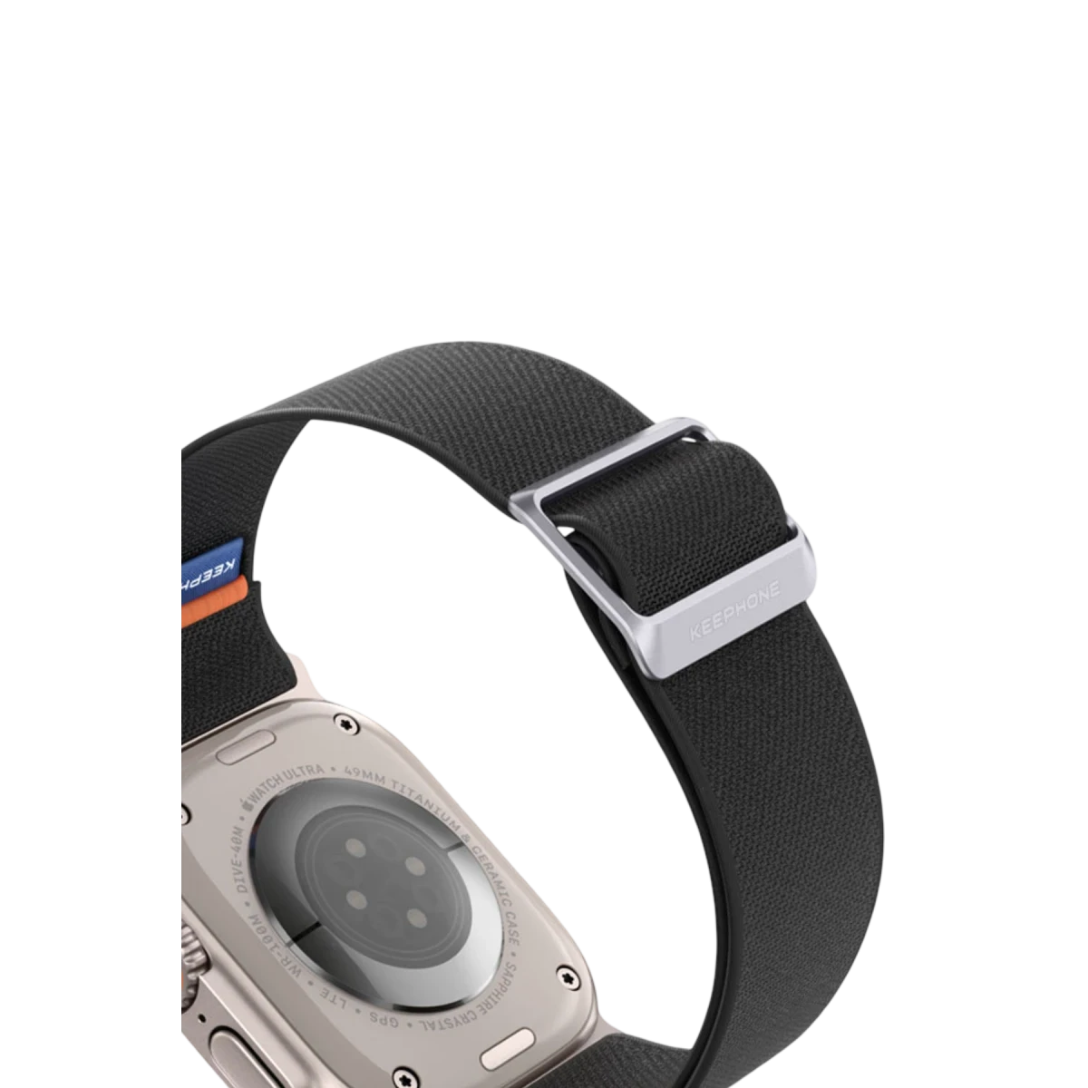 Keephone Apple Watch Ultra 2 49mm Navas Kumaş Kordon - Lacivert