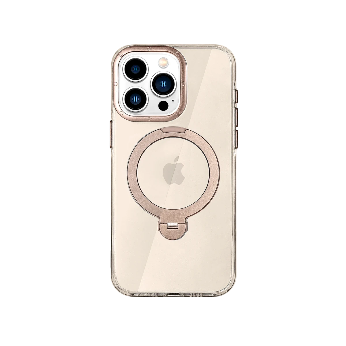 HDD Apple iPhone 16 Pro HBC-338 Andes Magsafe Standlı Kapak - Gold