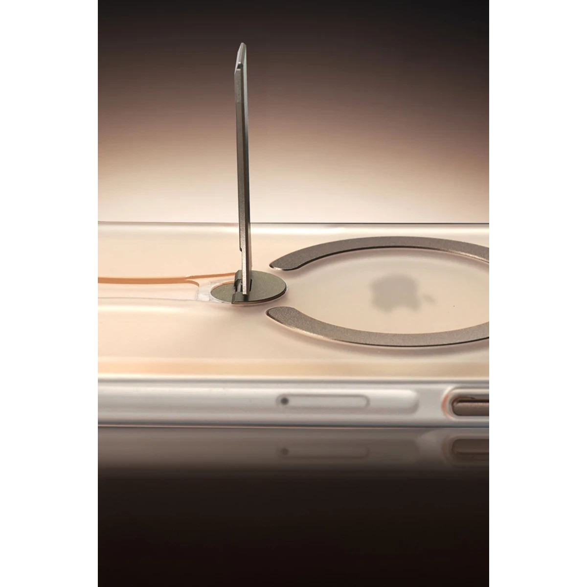 HDD Apple iPhone 16 Pro HBC-354 Kunlun Standlı Magsafe Kapak - Şeffaf