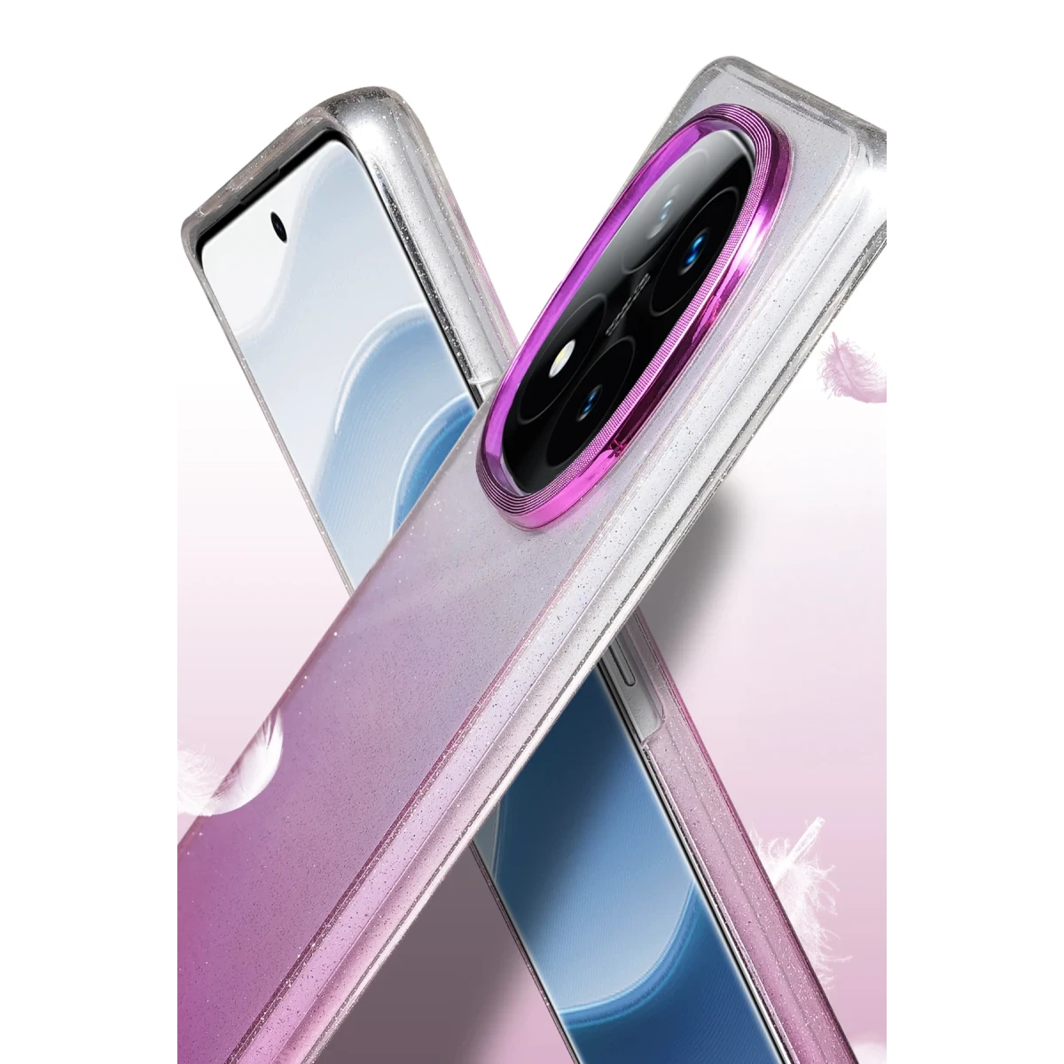 Newface Xiaomi Redmi Note 14 Pro 5G Glossy Kapak - Mavi — görsel 5