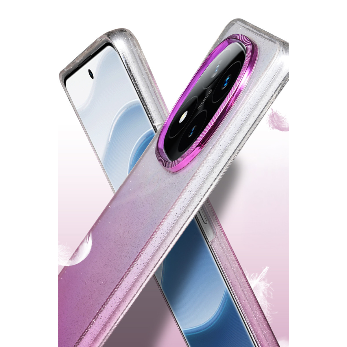 Newface Xiaomi Redmi Note 14 Pro 5G Glossy Kapak - Mavi — görsel 8