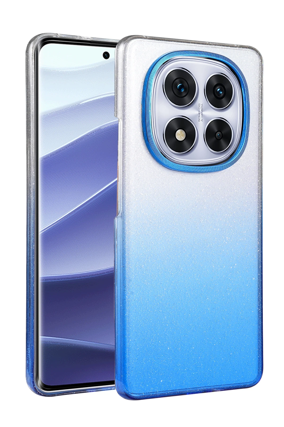 Newface Xiaomi Redmi Note 14 Pro 4G Glossy Kapak - Mavi