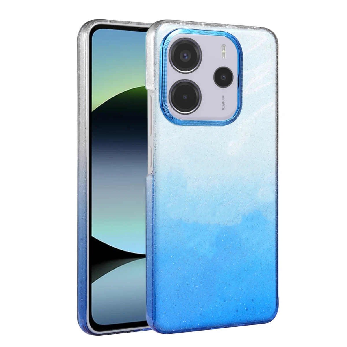 Newface Xiaomi Redmi Note 14 4G Glossy Kapak - Mavi — görsel 4