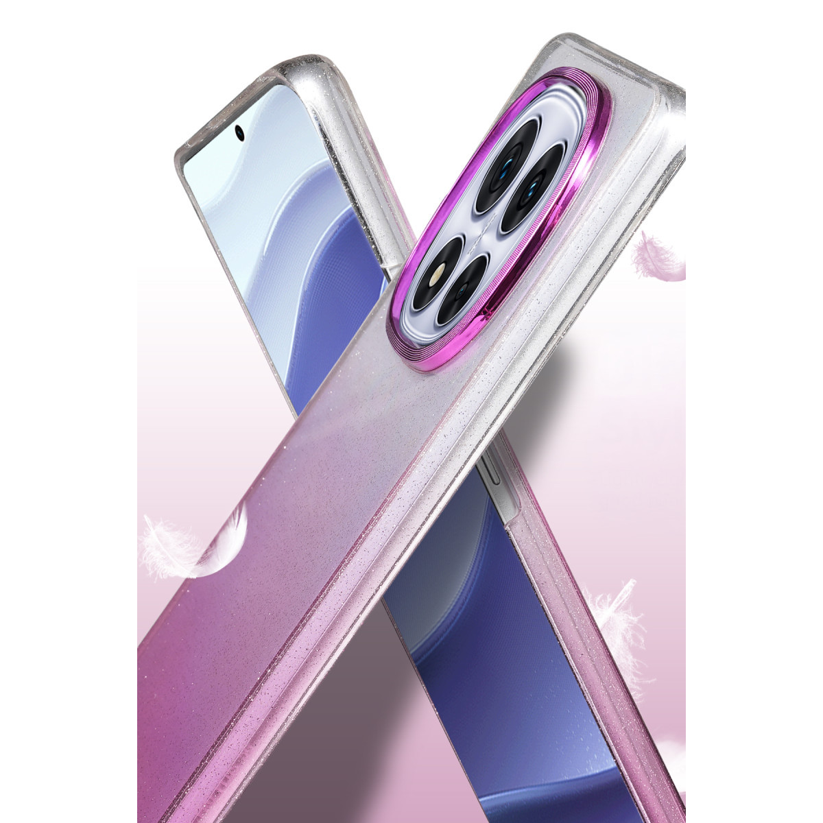 Newface Xiaomi Redmi Note 14 Pro Plus Glossy Kapak - Mavi — görsel 9